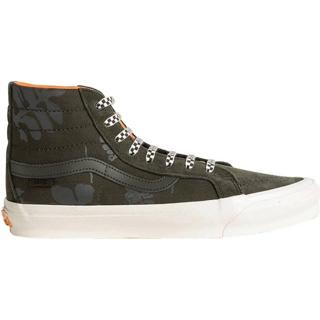 Vans Porter-Yoshida & Co. x OG SK8-Hi LX 'Forest Night Floral Checkerboard' VN0A4BVBWW6 - Dark Green - 6.5