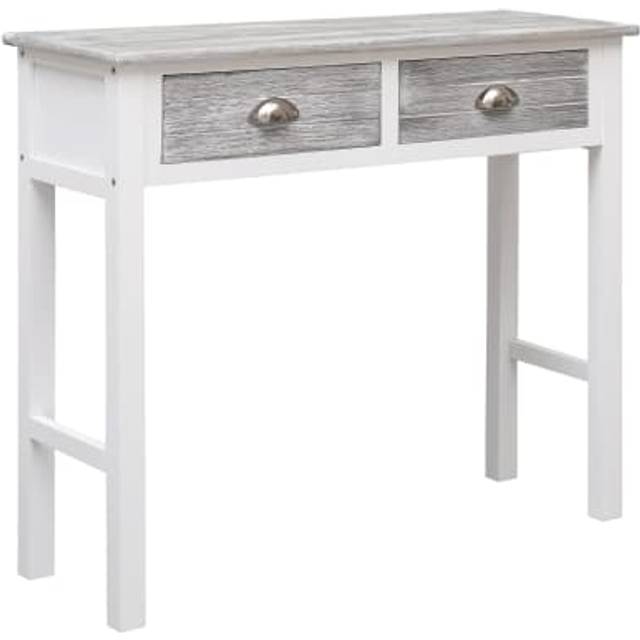 vidaXL Console Table Brown 90x30x77 cm Wood