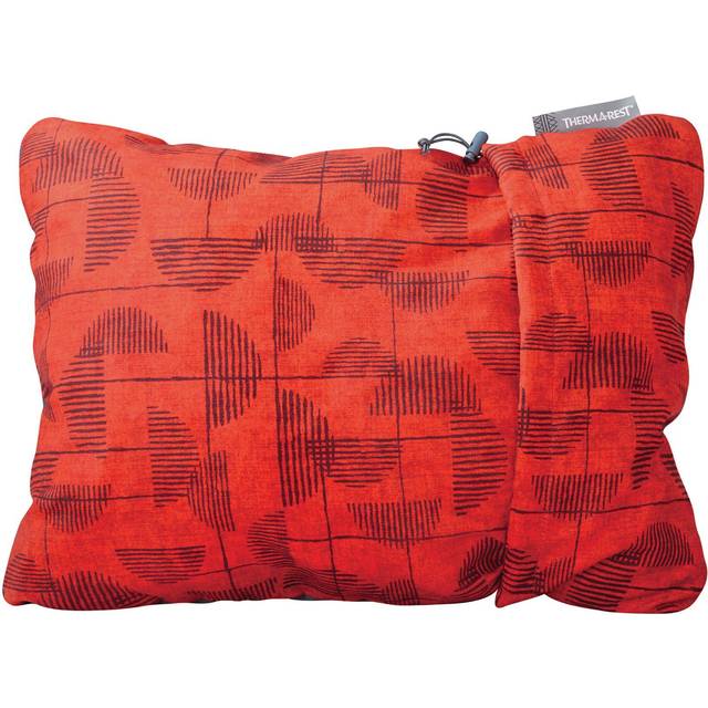 Therm-a-Rest Komprimerbar campingkudde med dragsko, backpackingkudde, liten: 30 x 40 cm, tryck med rolig kille