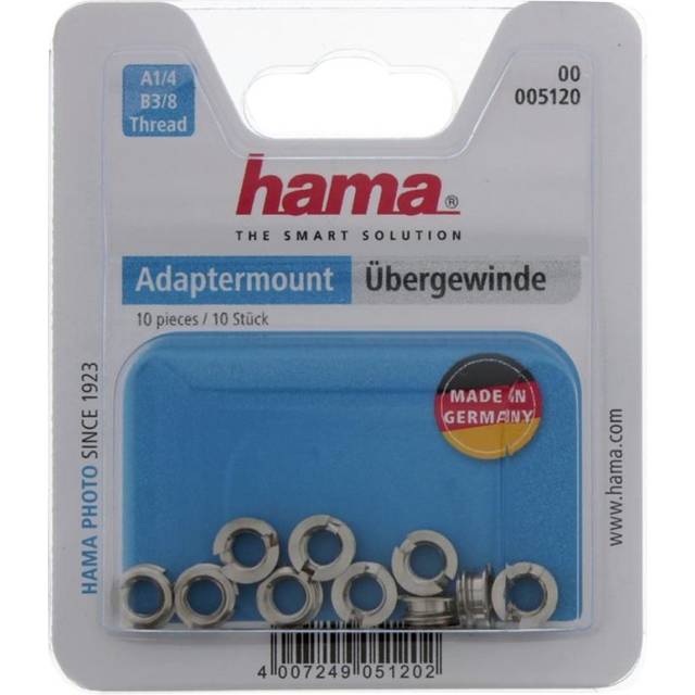 Hama Adaptermount 1/4 to 3/8 GS5000, Silver