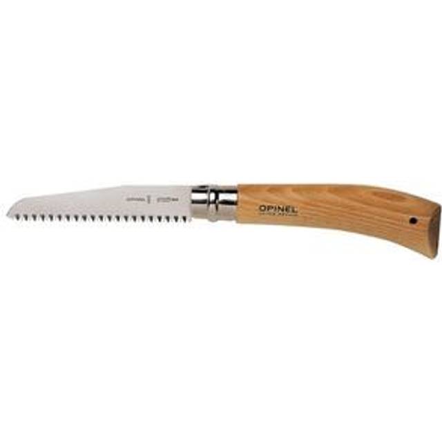 Opinel No. 12 Folding Saw - 12cm Carbon Steel Blade - Beechwood Handle