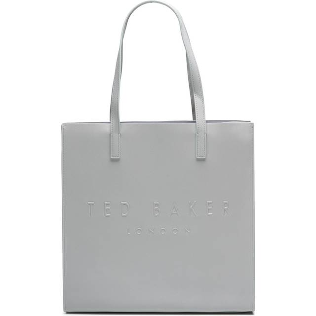 Ted Baker SOOCON Light Grey Crosshatch Large Icon Bag