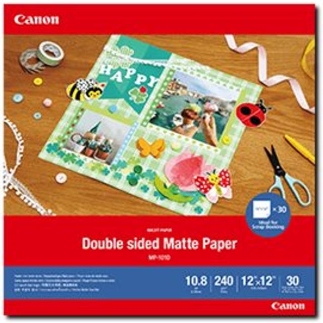 Canon MP-101D Double-sided Matte Paper 12 inch x 12 inch - 30 sheets