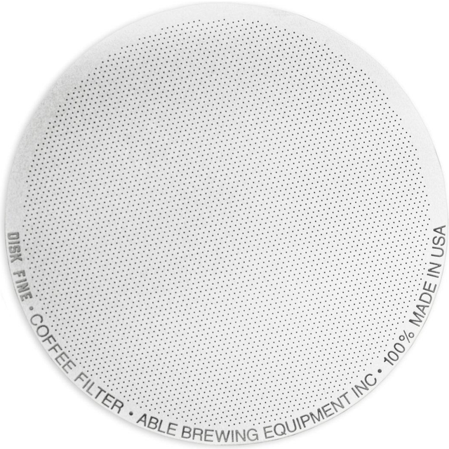 Able Brewing Disk Fine Stainless Steel Filter for Aeropress Coffee Makers