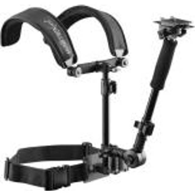 Walimex Pro Video Shoulder Tripod for Camera & Camcorder - Ergonomic, Adjustable & Comfortable - Ideal for long-term photography and filmin...