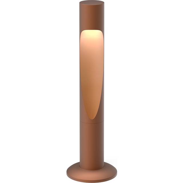 Flindt Garden Pollare Short Aluminium Med Fotplatta