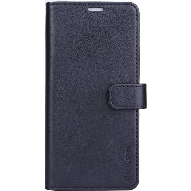 Radicover Strålningsskydd Mobilfodral PU Samsung A72 Flipcover Svart 3-Led RFID