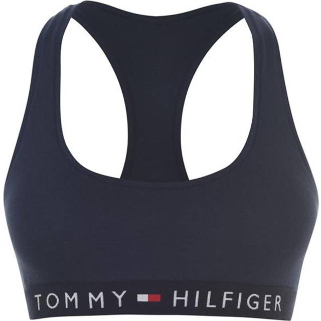 Tommy Hilfiger Women's Original Cotton Bralette - Navy Blazer - S - Blue