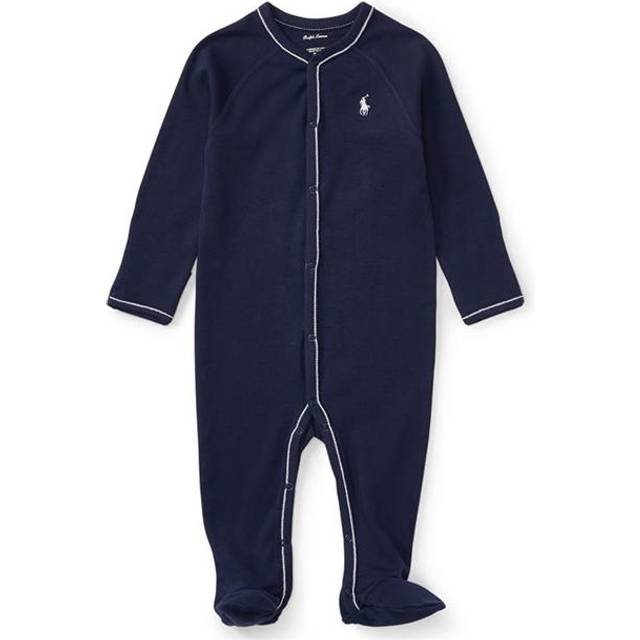 Ralph Lauren, Body, male, Blue, 9 M, Baby Boys Logo Babygrow
