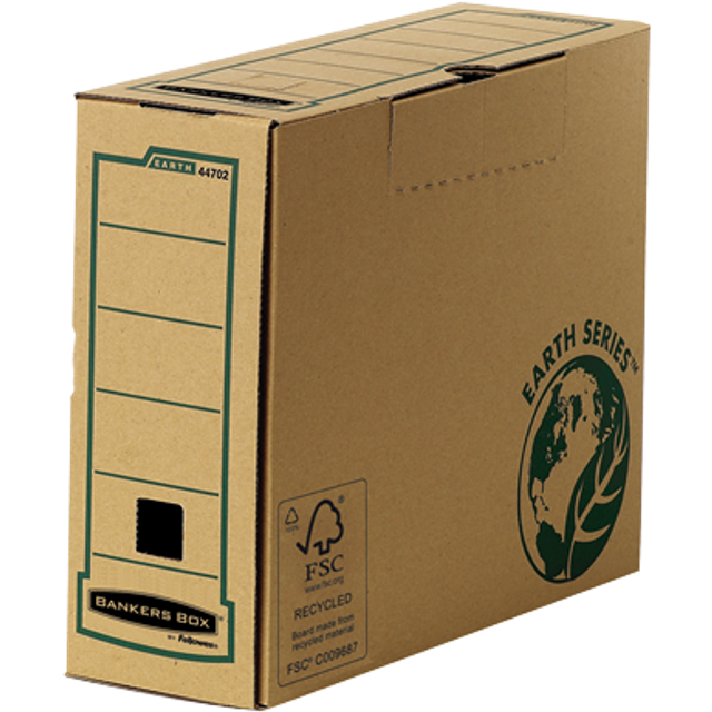 Fellowes R-Kive Earth Transfer File Brown (20 Pack)