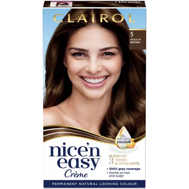 Clairol Nice 'n Easy Hair Dye 5 Medium Brown