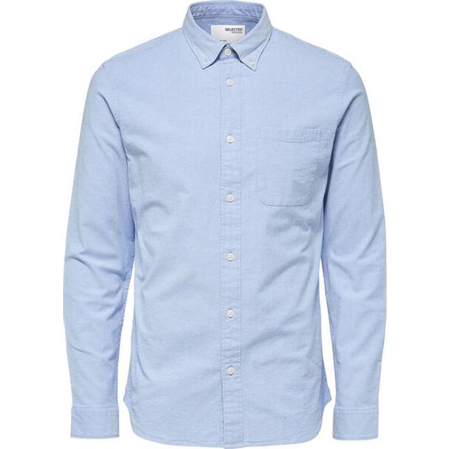 Selected Homme Oxford Shirt - L, Light Blue