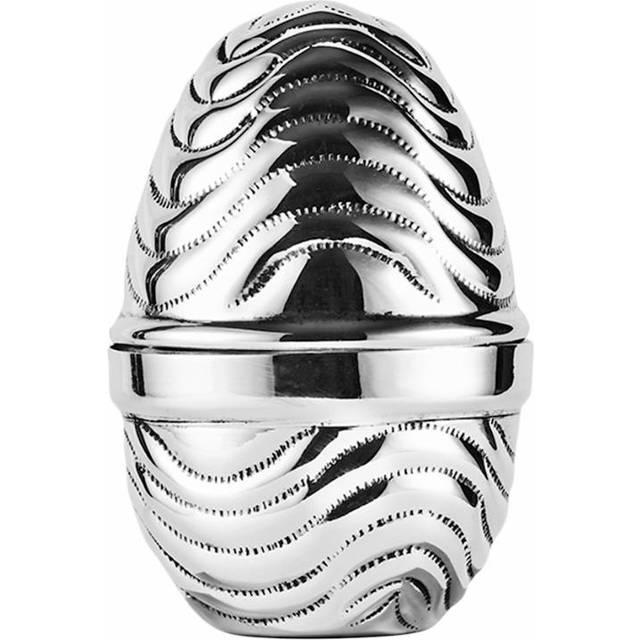 Summerbird Egg Miniature Silver Påskepynt