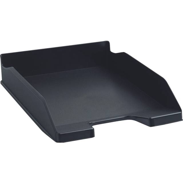 Exacompta Exacompta Combo 2 Eco Letter Tray A4/Foolscap Portrait Black