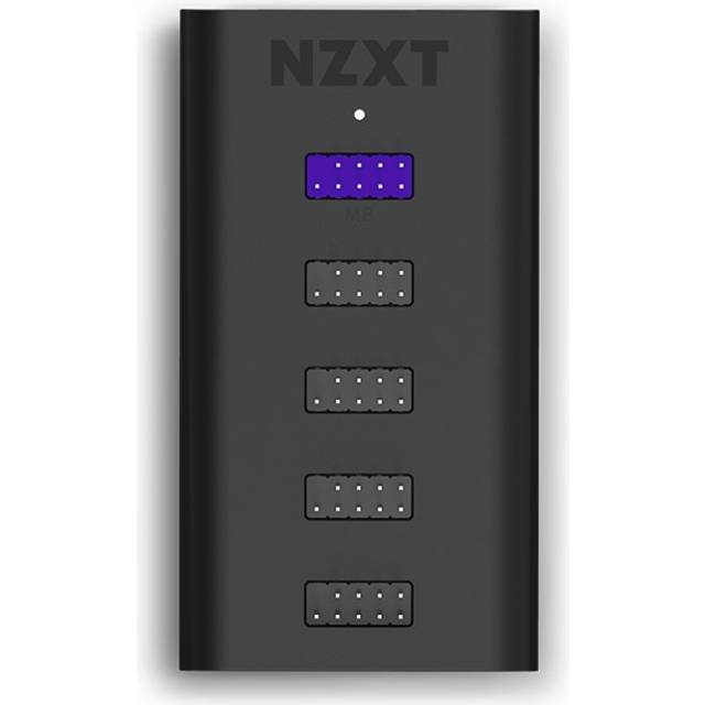 NZXT Intern USB-hubb 3 - AC-IUSBH-M3-4 interna USB 2.0-portar - 3M dubbla låsband - Magnetisk kropp - Plug and Play