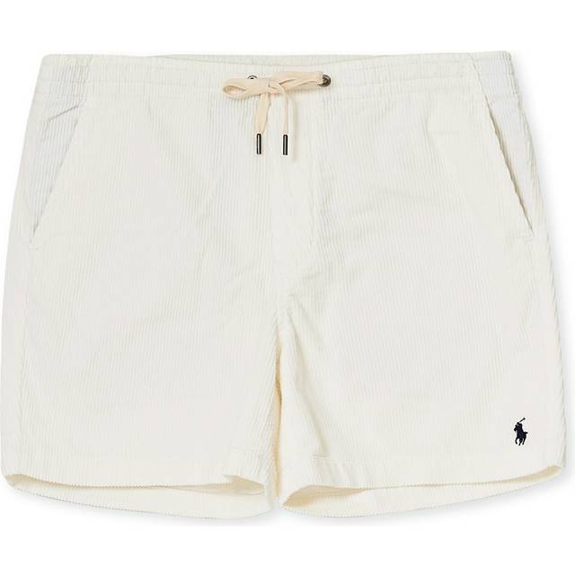 Polo Ralph Lauren – Vita prepster-shorts i manchester med ponnylogga-Vit/a