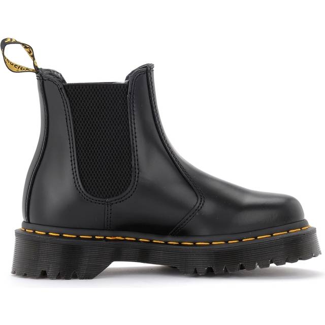 Dr Martens  Unisex 2976 Bex chelsea Boots  Black Smooth  12 US Women11