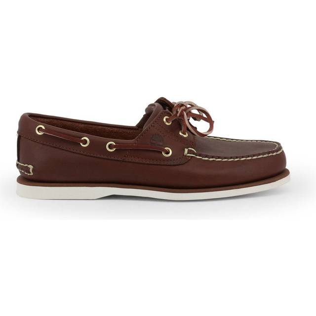 Timberland Mens Classic Two Eye Boat Shoes Brown, 7