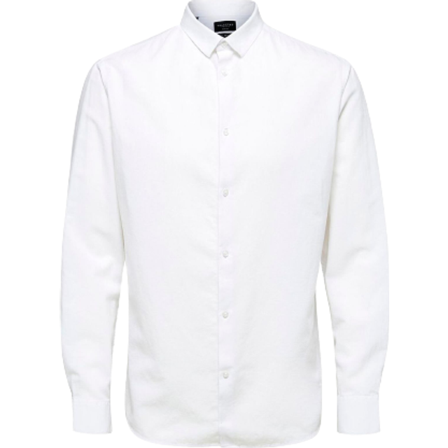 SELECTED HOMME skjorta långärmad, Vit, M