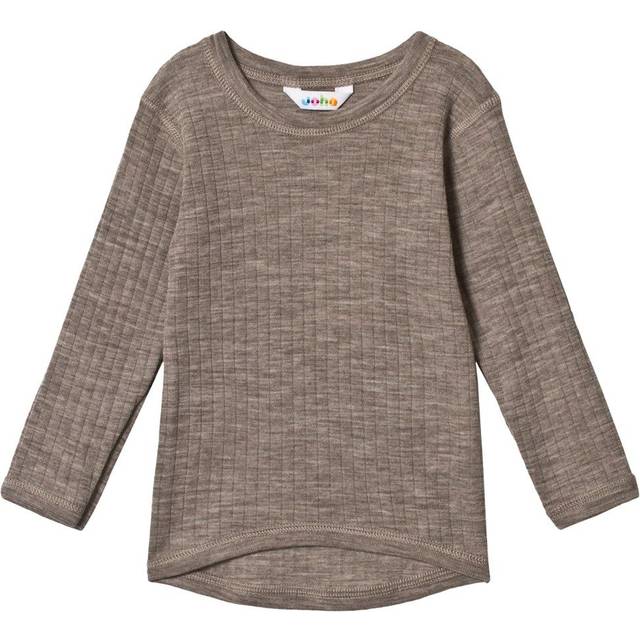 Joha Long Sleeve Tee Basic - Sesame Melange