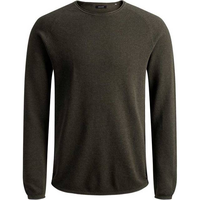Round neck sweater Jack & Jones Hill - Vert - XL