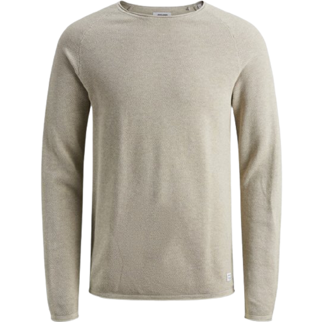 Round neck sweater Jack & Jones Hill - Blanc - XS