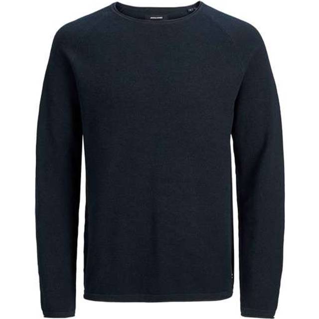 JACK & JONES Jjehill Knit Crew Neck Noos herr Tröja, Navy Blazer, M