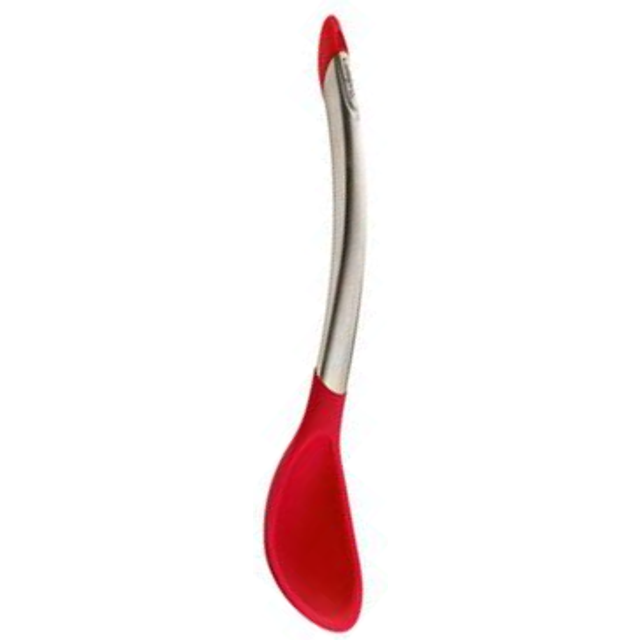 Cuisipro Silicone Spoon  12-Inch  Red