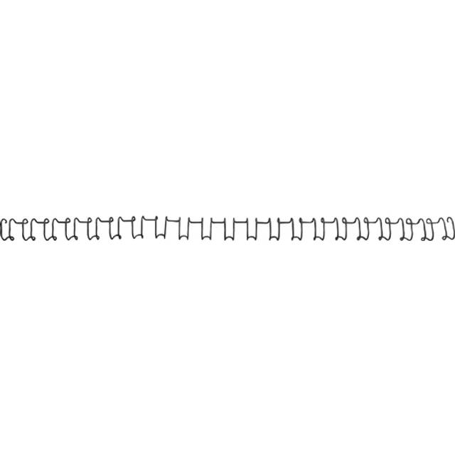 GBC MultiBind 8mm A4 70 Sheet Binding Wires Black (Pack of 100) RG810510