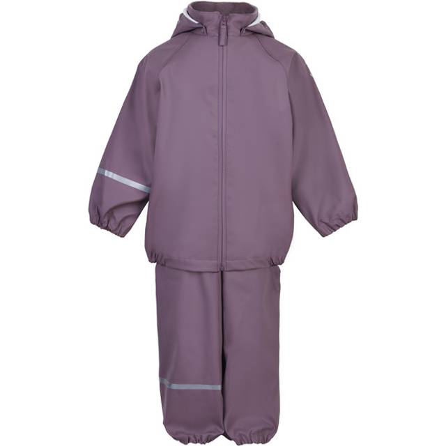 Celavi Unisex barn basic återvinning PU regnkläder set, Månscape, 70