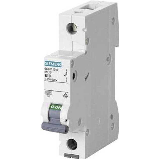 5SL6110-6 - Miniature circuit breaker 1-p B10A 5SL6110-6