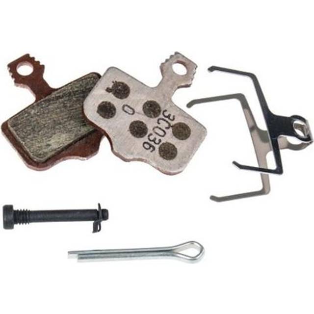 Avid Elixir skivbromsar dynor organisk förening aluminium bakplatta – set med 1