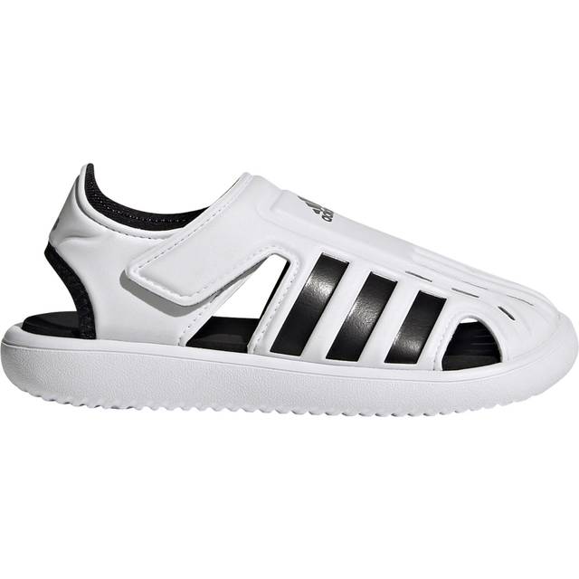 (PS) adidas Water Sandals 'Cloud White Black' FY6044 - Cloud White/Core Black - 1Y