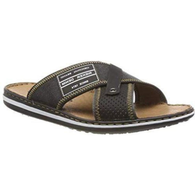 Rieker herrsandaler 21064, Svart Antracit 01, 45 EU