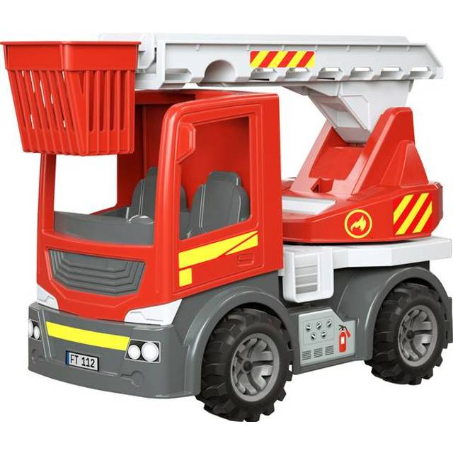 Fischertechnik Junior Easy Starter Fire Trucks with 45 Multicolored Parts for Hours of Varied Fun Within Three Different Models for Ages 3 and Up