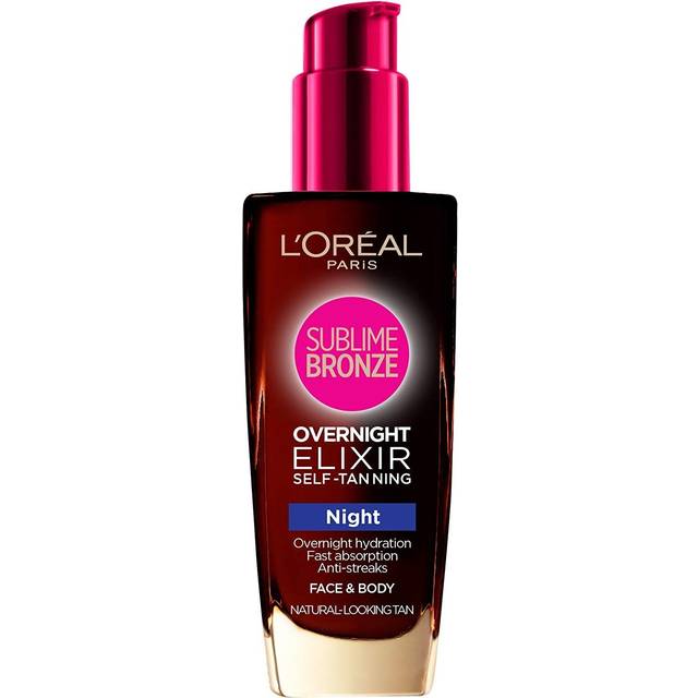 L'Oréal Sublime Bronze Self Tan Overnight Elixir Face & Body 100ml