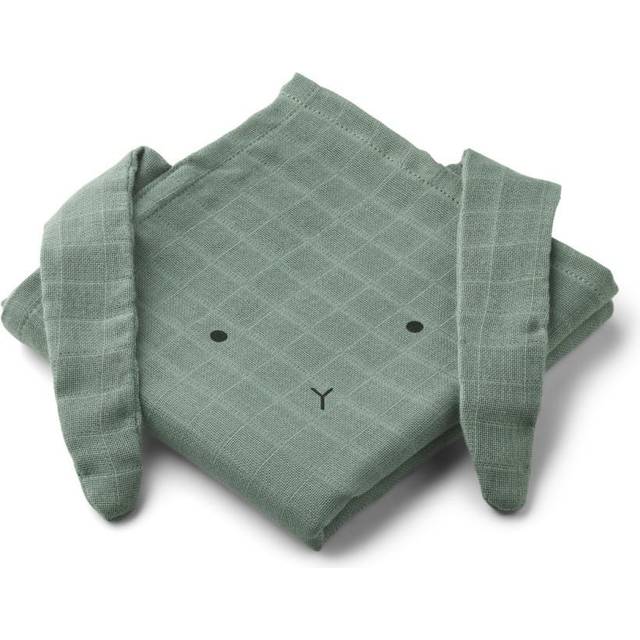Liewood Muslinfiltar - 2-pack - Hannah - 70x70 - Rabbit Tuscany - Liewood - One Size - Muslinfilt