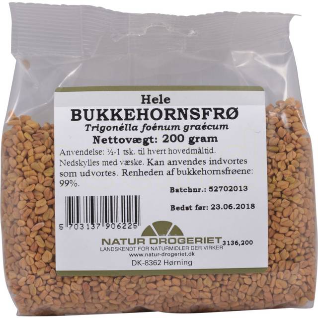 Natur Drogeriet Bockhornsfrö Hela - 200 g