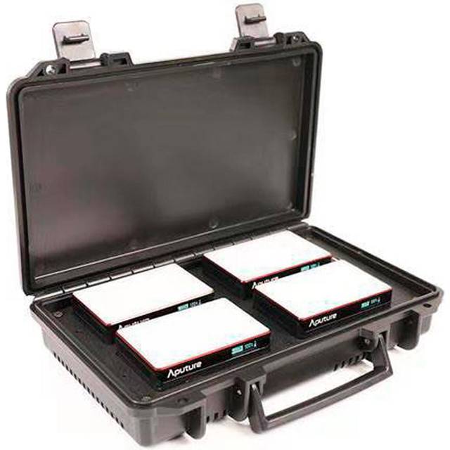 Aputure MC 4-Light Travel Kit in Black