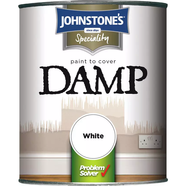 Johnstone's Damp Matt Paint 750ml - White