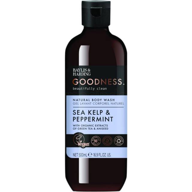 Baylis & Harding Goodness Sea Kelp & Peppermint Body Wash 500ml