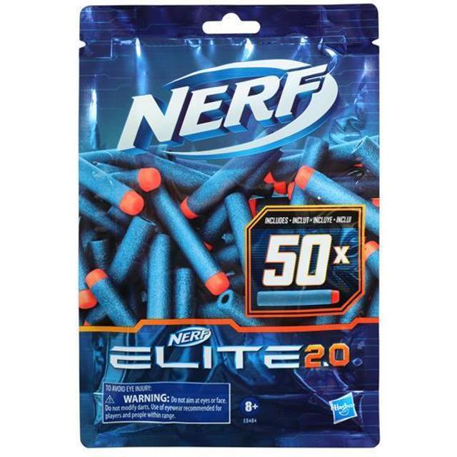 Nerf Elite 2.0 refillförpackning med 50 pilar – Innehåller 50 officiella Nerf Elite 2.0-pilar som är kompatibla med alla Nerf Elite-blasters