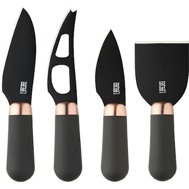 Taylor's Eye Witness Cheese Knife Set Copper