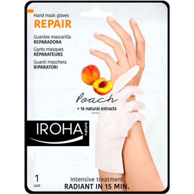 Iroha Repair Hand Mask Peach 18ml