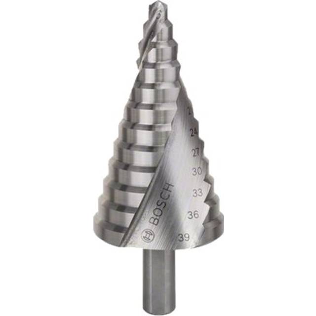 Bosch 2608597521 4 - 39/10/107mm HSS-Tin Step Drill Bit