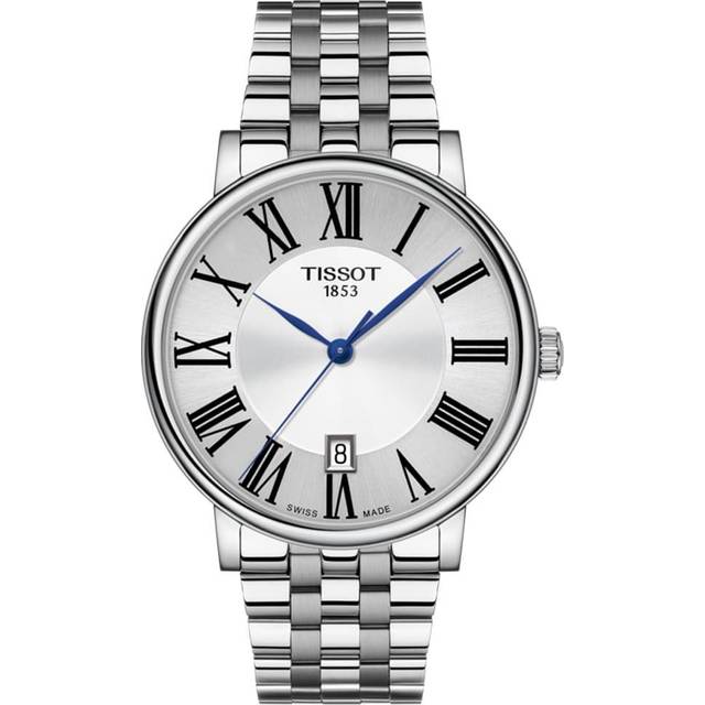 Tissot Womens Silver T1224101103300 Carson Stainless Steel Watch 30mm - SILVER