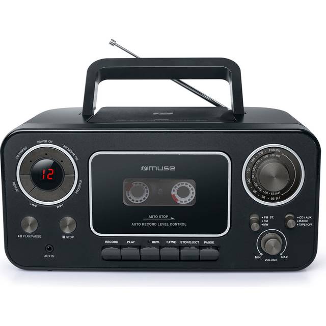 Muse M-182 RDC Stereoradio, Svart
