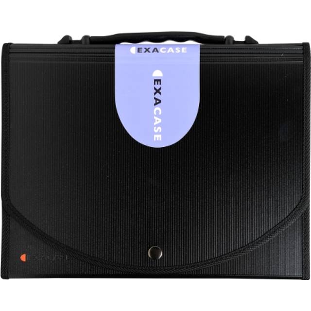 Exacompta Expanding File Black Polypropylene 33 x 5 x 26 cm