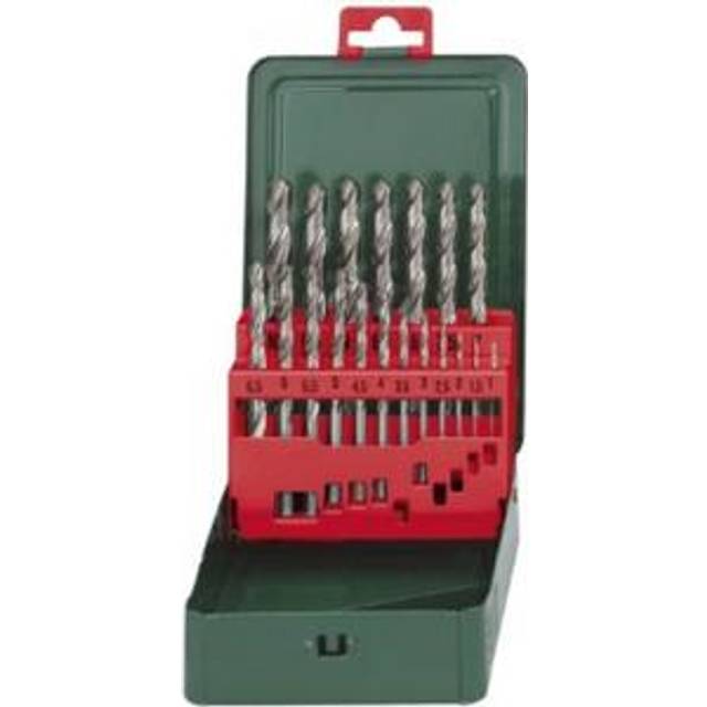 Metabo 627153000 HSS-G Twist Drill Bit Set 19 Piece