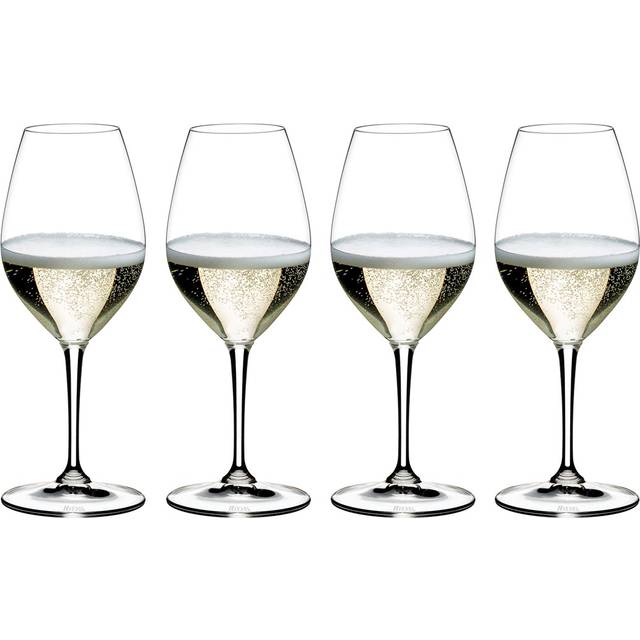Riedel Vinum Champagne Glasses Set of Four - CLEAR